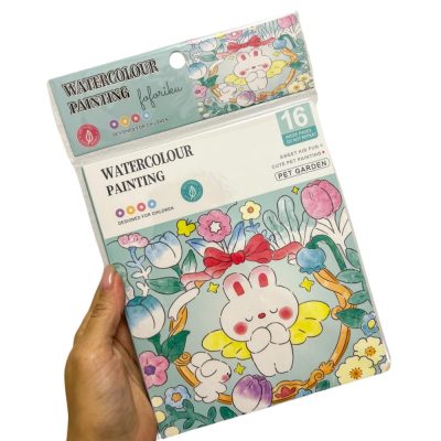 دفترچه آبرنگی پالت دار