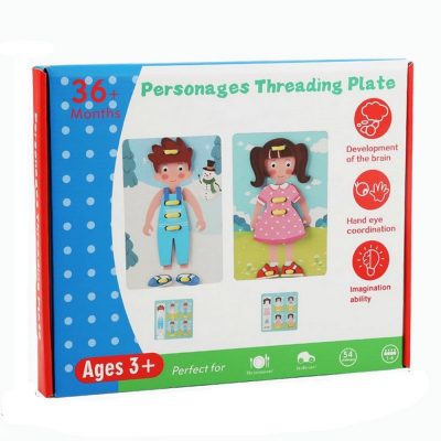 تخته چوبی مدل نخ و لباس