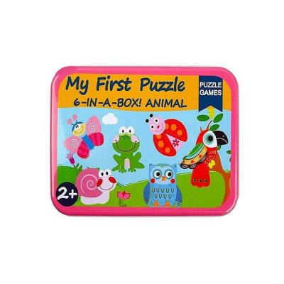 پازل 6 در 1 مدل حشرات